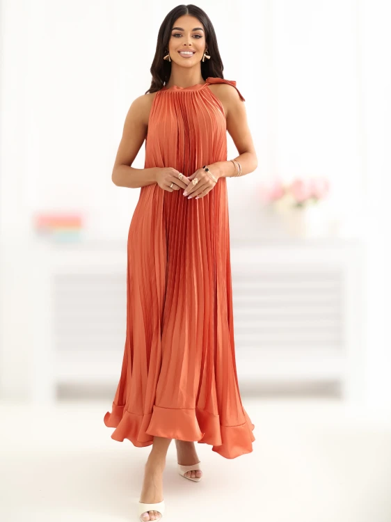sukienka-damska-halter-maxi-plisowana-pomaranczowa-sheyou-2.jpg