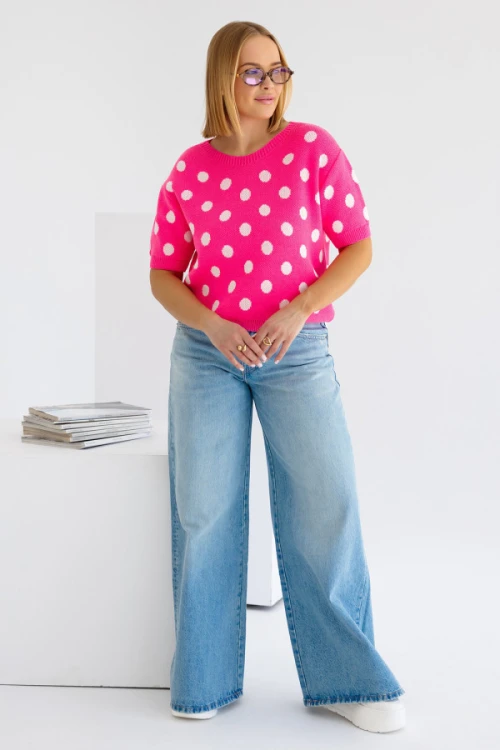 fuksjowy-sweter-polka-dots-intensywny-kolor.jpg