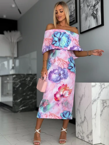 Marilyn – Kwiatowa Sukienka Hiszpanka Marina | Bestseller Lata 2026