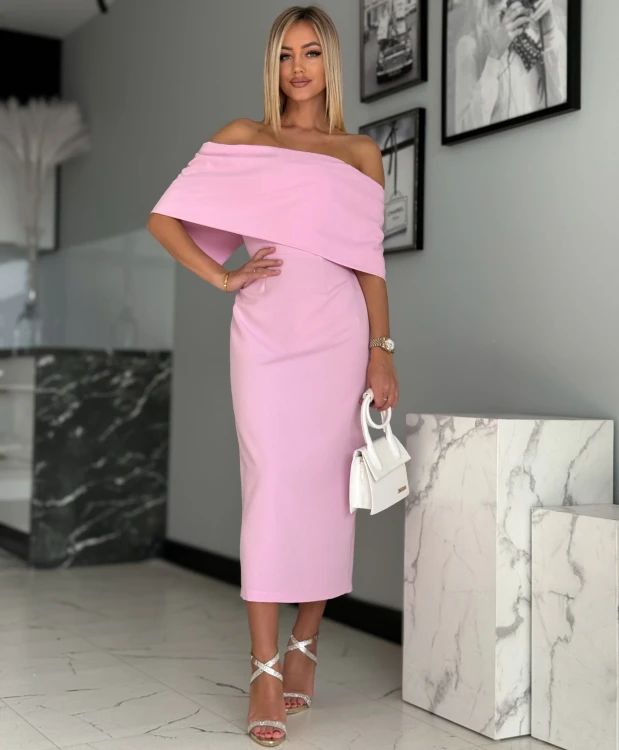 Marilyn – Różowa Sukienka Hiszpanka Marina | Bestseller Lata 2026