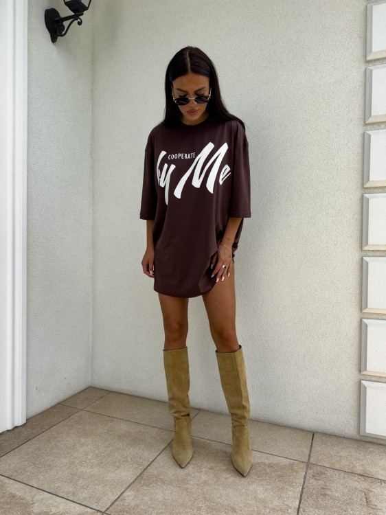 Sukienka tunika oversize Cola od ByMeAnita – miejski hit jesieni 2025 | She&You