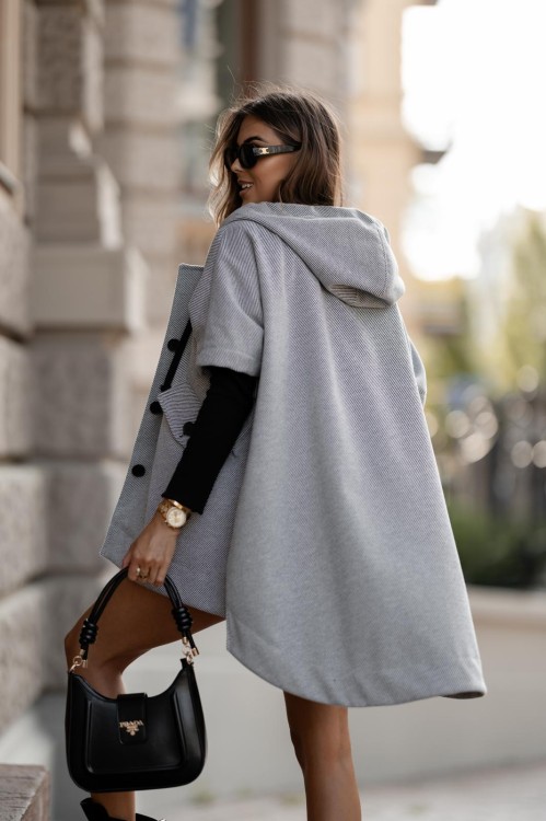 Lara od Lavestino – Ekskluzywny Płaszcz Bluza Plus Size | 2026