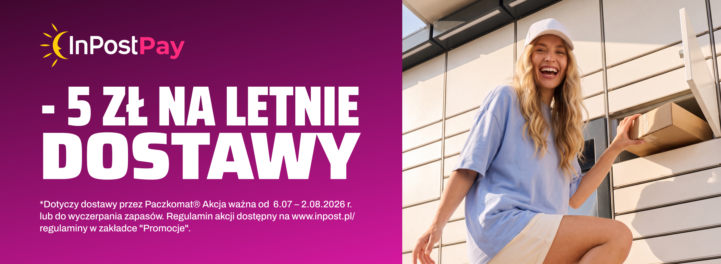 Rabat na letnie zakupy z InPostPay