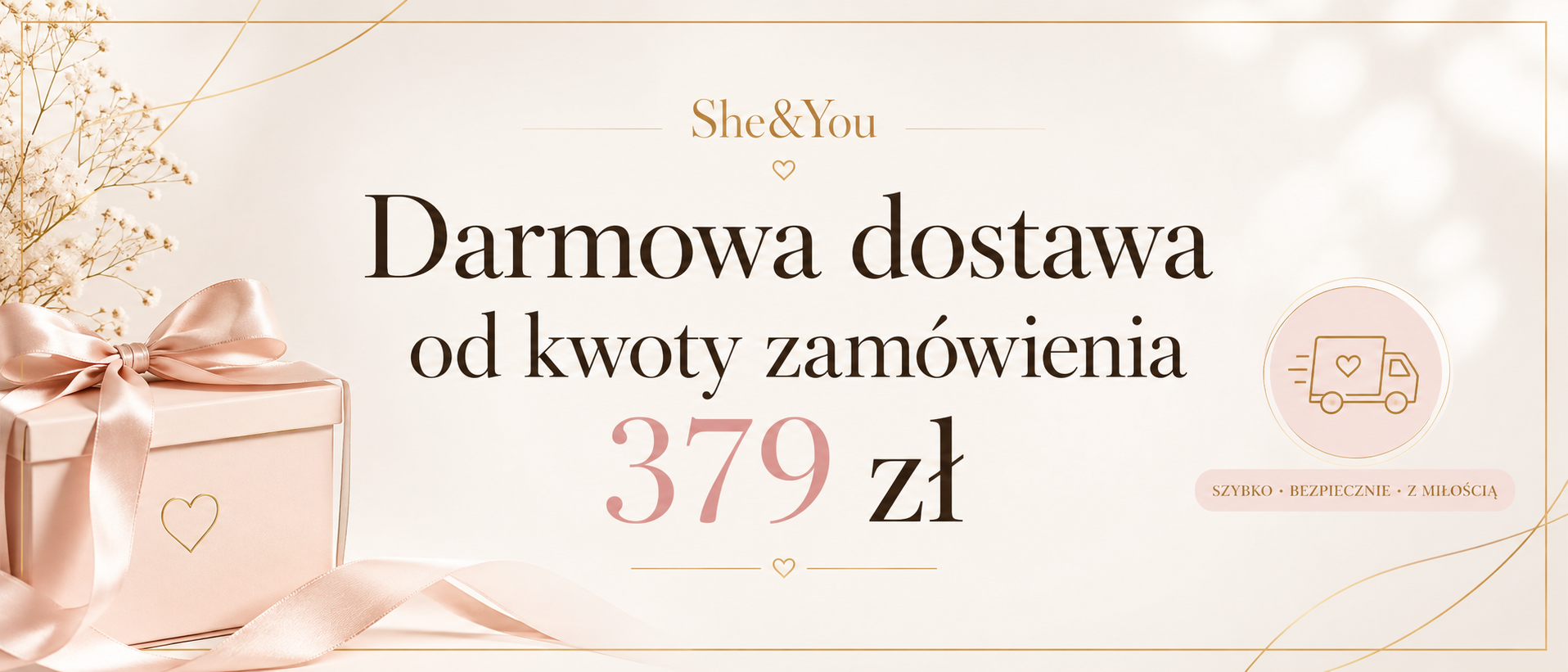 Informacja dla klientów o darmowej dostawie